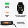 Apple Watch Ultra 3 GPS + Cellular 49mm  Koperta 49 mm z tytanu w kolorze naturalnym Opaska Alpine w kolorze jasnoniebieskim - r